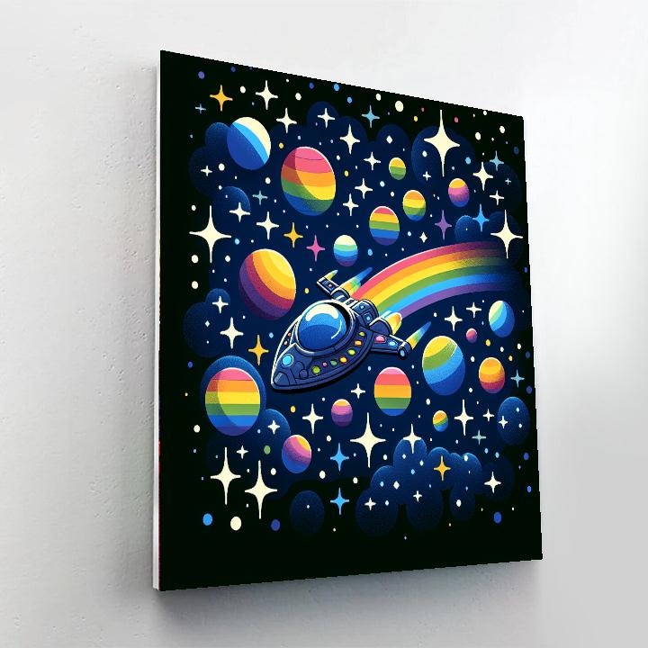 Starship Adventure Paint By Numbers Kits