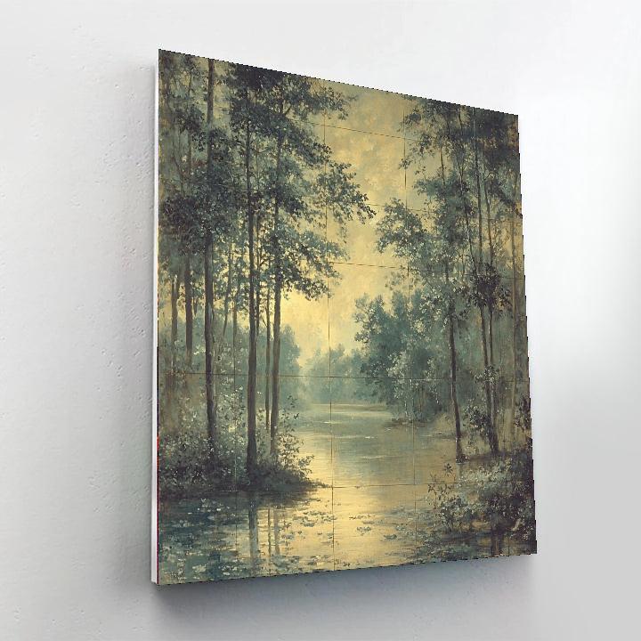 Edgar Degas Inspired Murmurs Of Nature  DIY Paint By Numbers