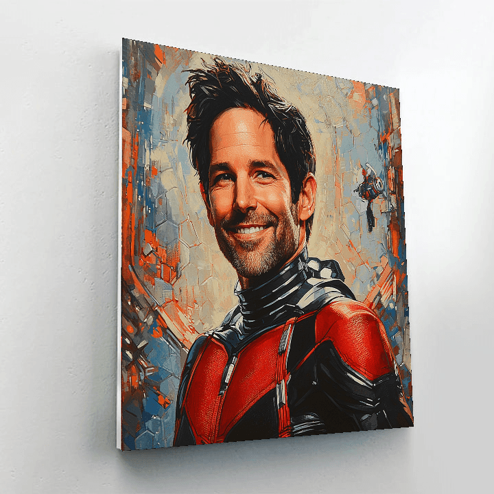 Paul Rudd: The Eternal Charm Of Ant-man Paint By Number