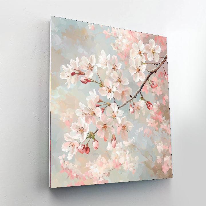 Leonardo Da Vinci Inspired Silent Blossom  Paint By Numbers