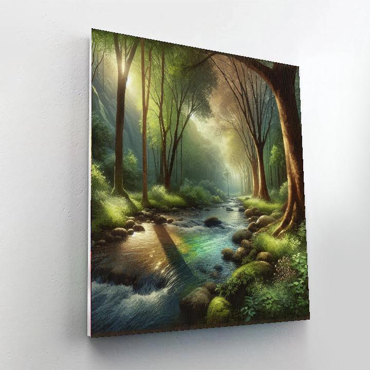 Tranquil Nature Escape Numbered Painting Kits