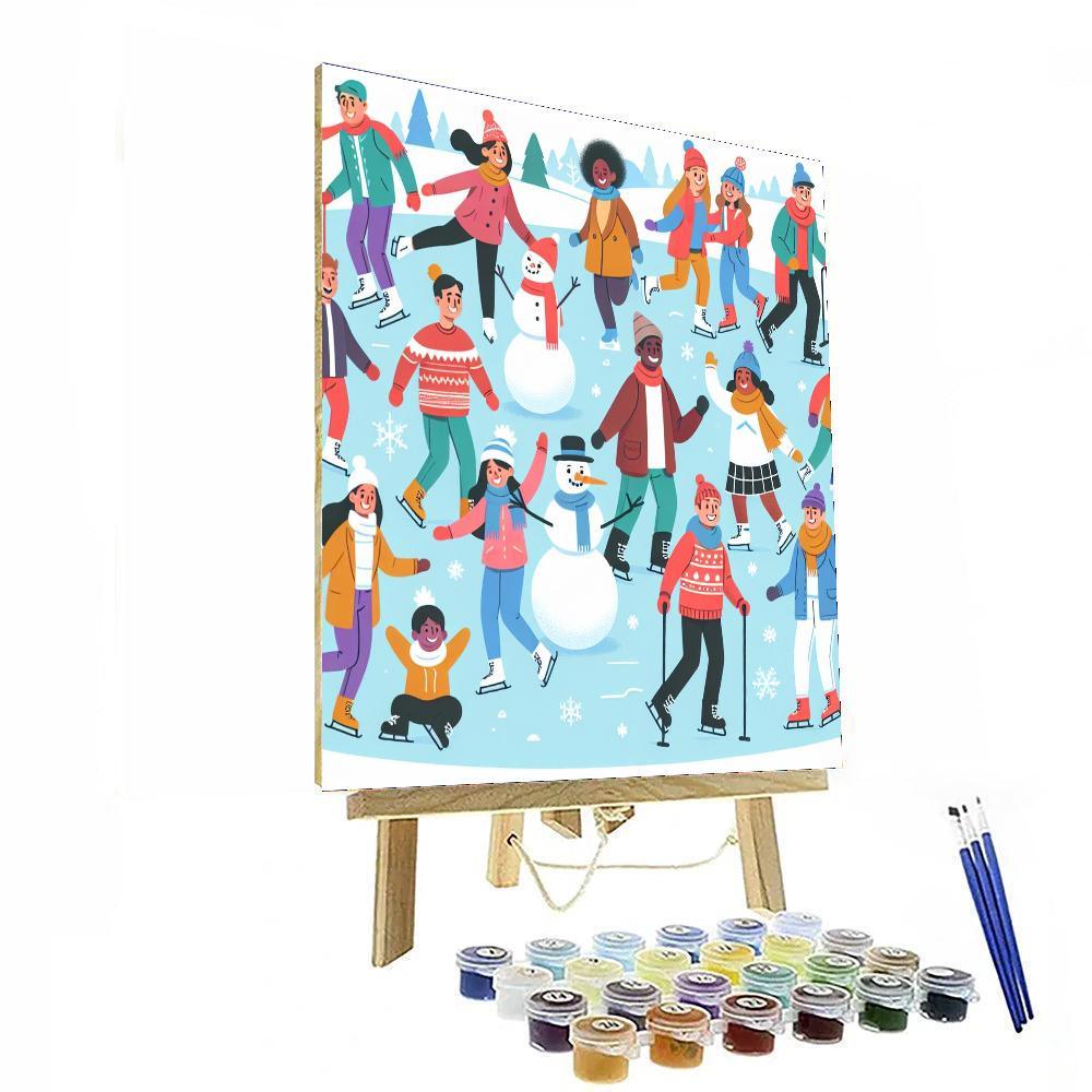 Jolly Holiday Fun Numbered Painting Kits