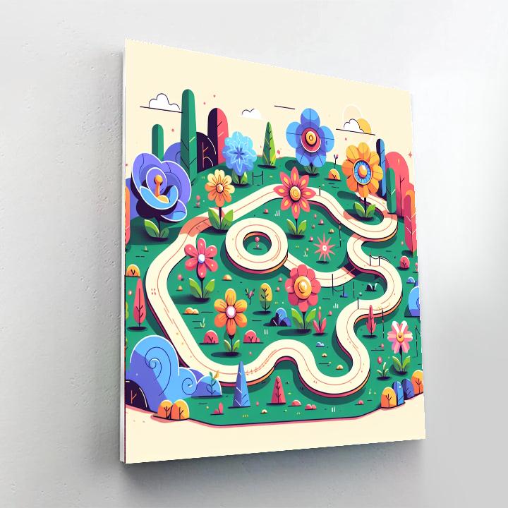 Magic Garden Journey Numbered Painting Kits