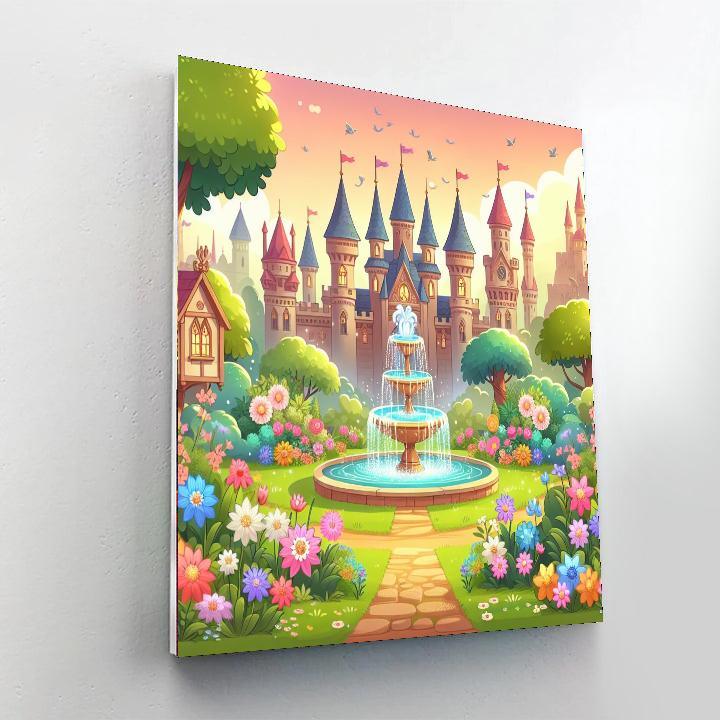 Castle Gardens Paint By Color