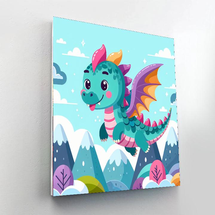 Mystic Dragon Numbered Painting Kits