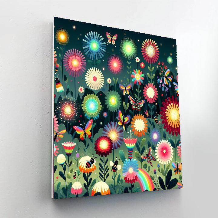 Lively Garden Parade Paint By Numbers Kits