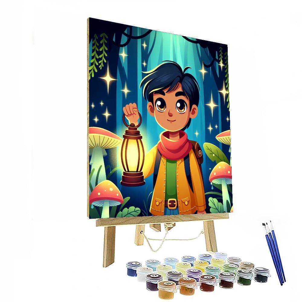 Mystical Woodland Quest Paint By Color