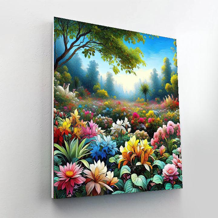 Floral Fiesta Bloom Paint By Numbers