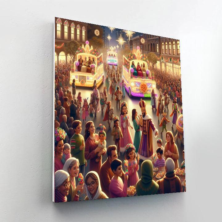 Dia De Los Reyes Magos Paint By Numbers Art