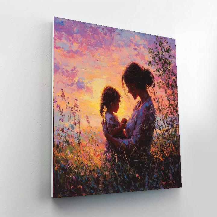 Twilight Hues Of Love Numbered Painting Kits