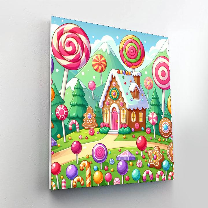 Sweet Tooth Candyland Paint By Numbers