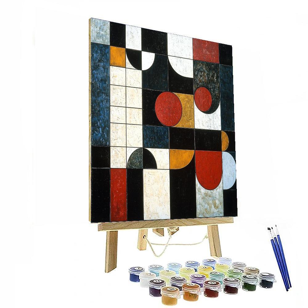 Kazimir Malevich Inspired Conceptual Unity  Paint By Color