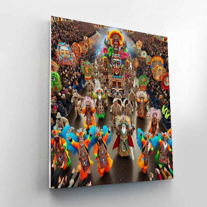 Bonn Carnival - Germany Number Painting