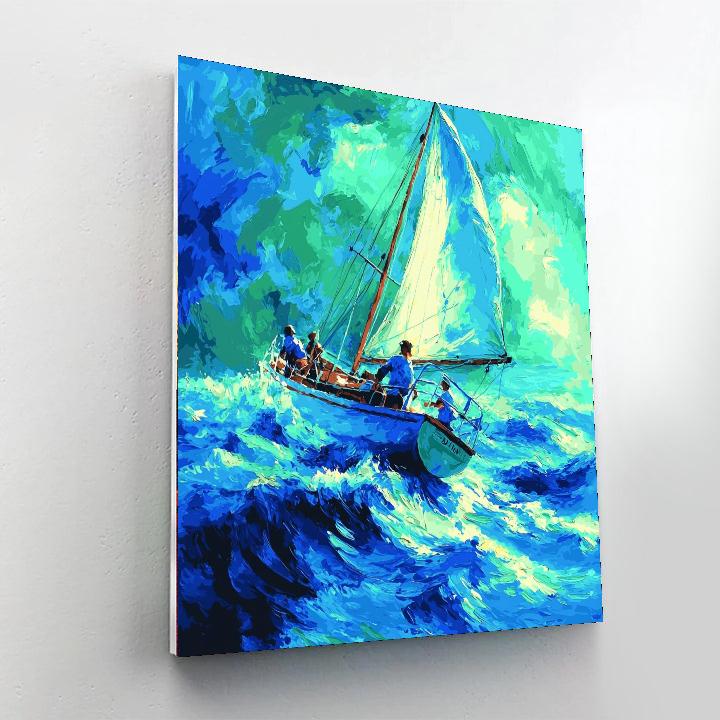 Sailing Through Life Paint By Numbers Kits