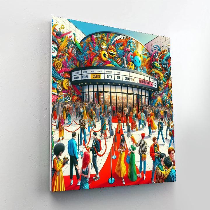 Festival Internacional De Cine - Mexico Numbered Painting Kits