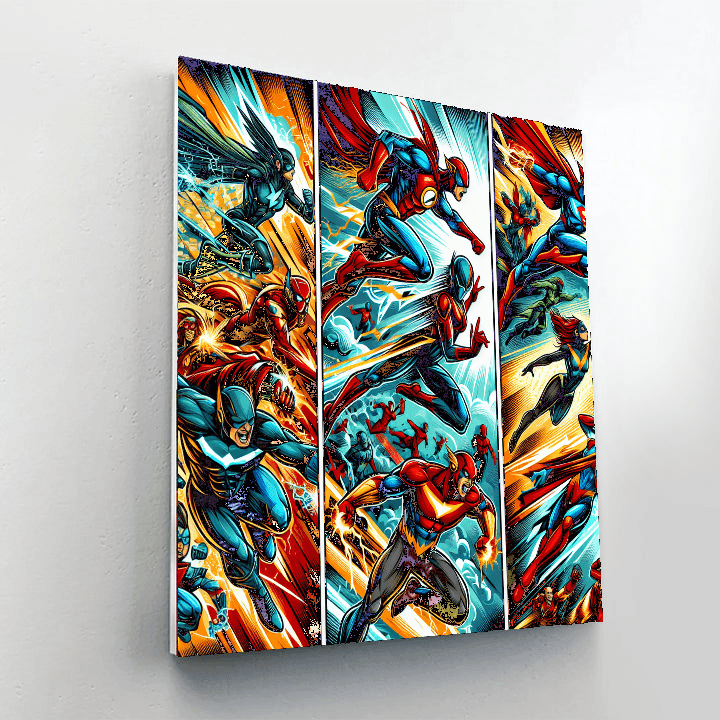 Marvelous Marvel Universe Paint By Number