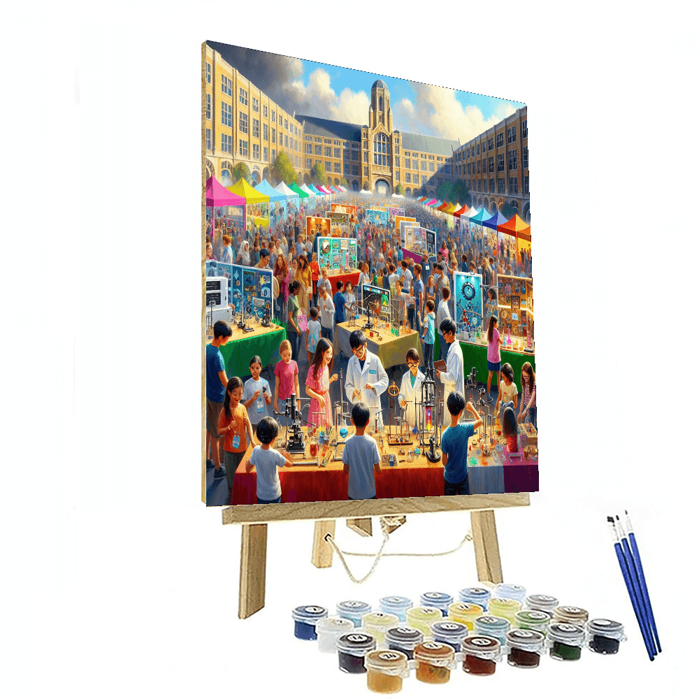 Harvey Mudd Festival Paint By Numbers