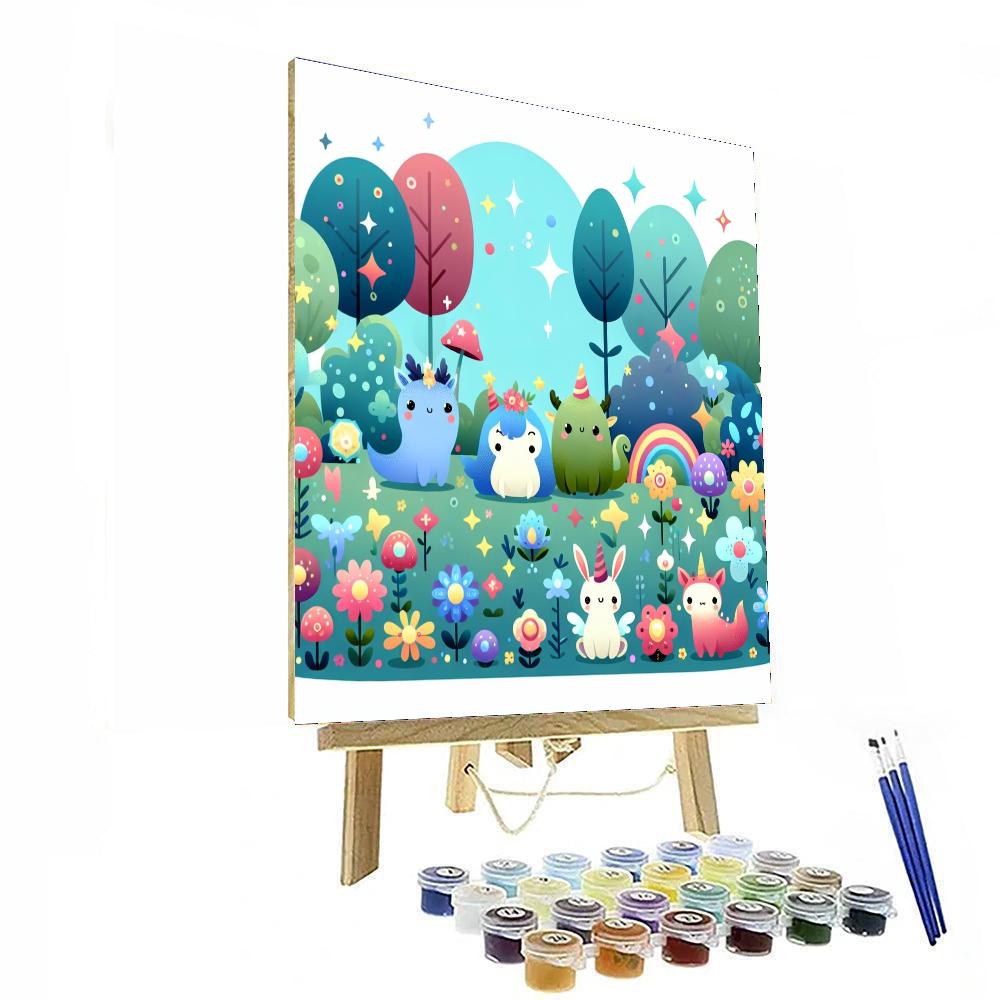 Enchanted Meadow Magic Paint By Color