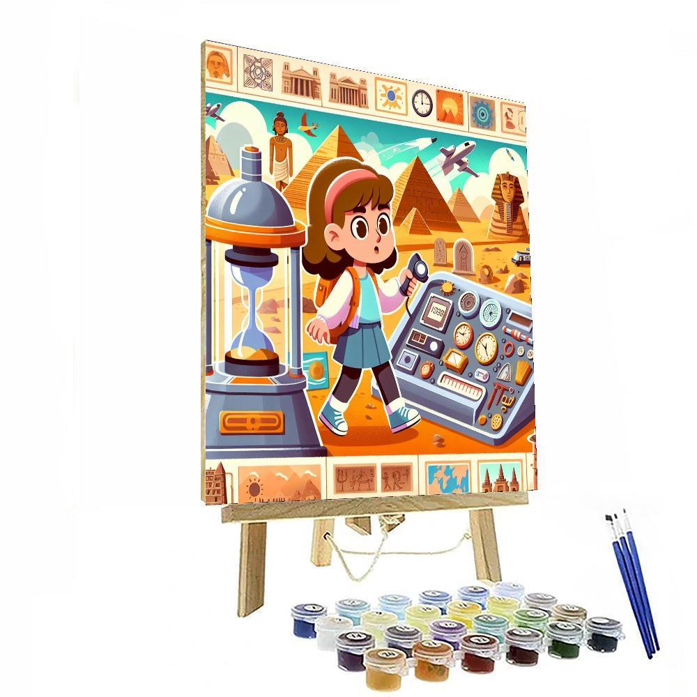 Historic Time Travelers Paint By Number