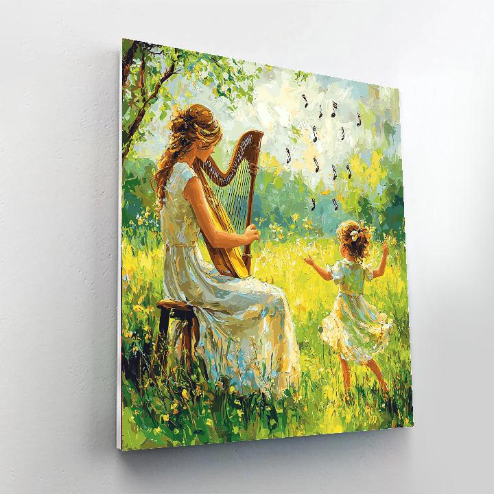 A Mother's Soft Symphony Numbered Painting Kits