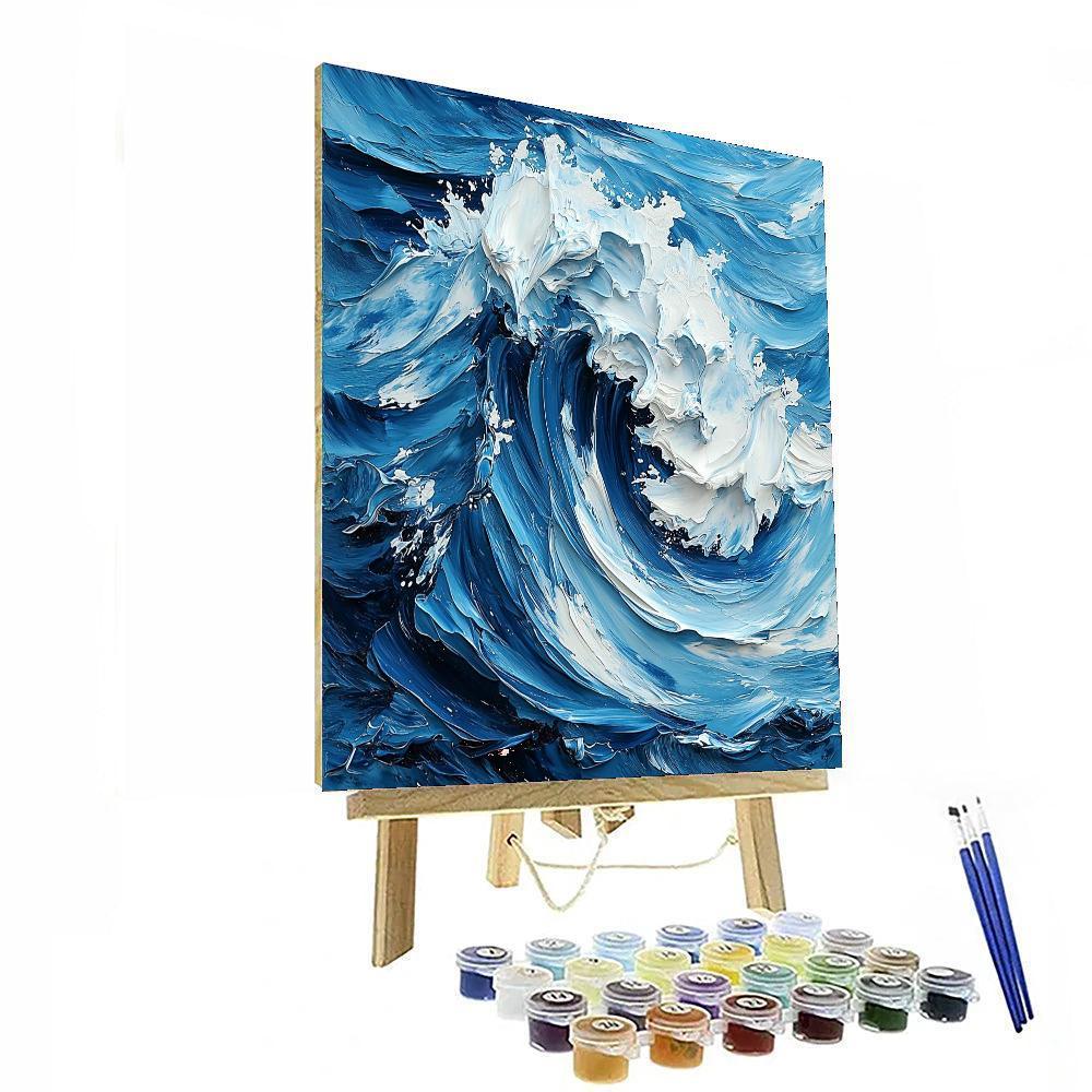 Michelangelo Inspired Majestic Harmony  Painting Number Kit