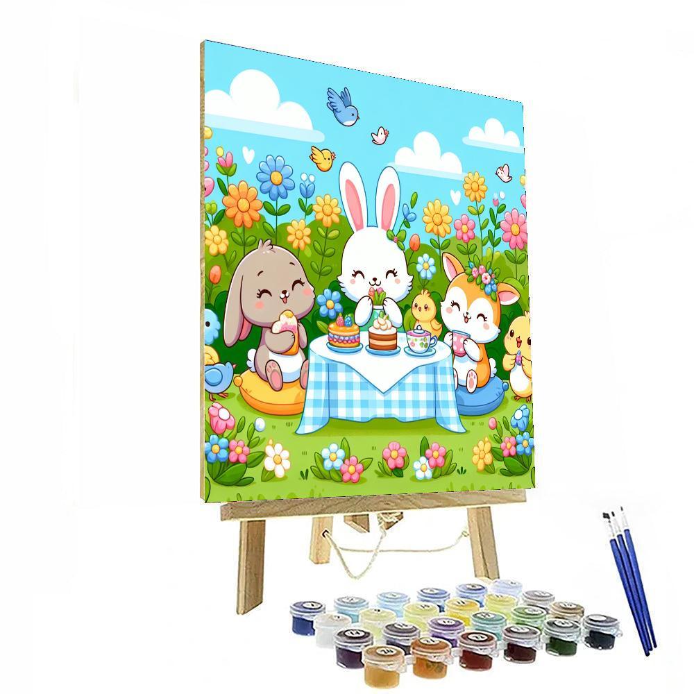 Garden Party Of Critters Paint By Number