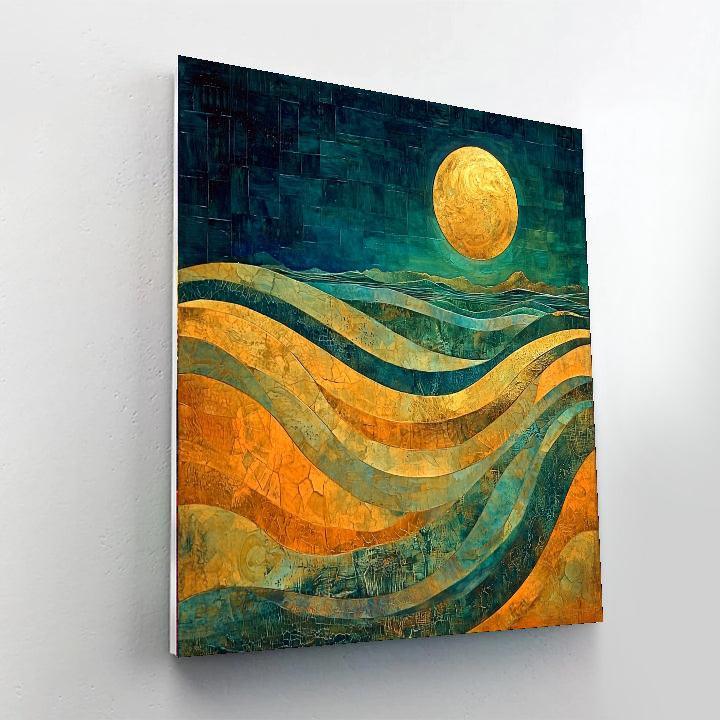 Max Ernst Inspired Beyond The Horizon  Painting By Numbers Kit