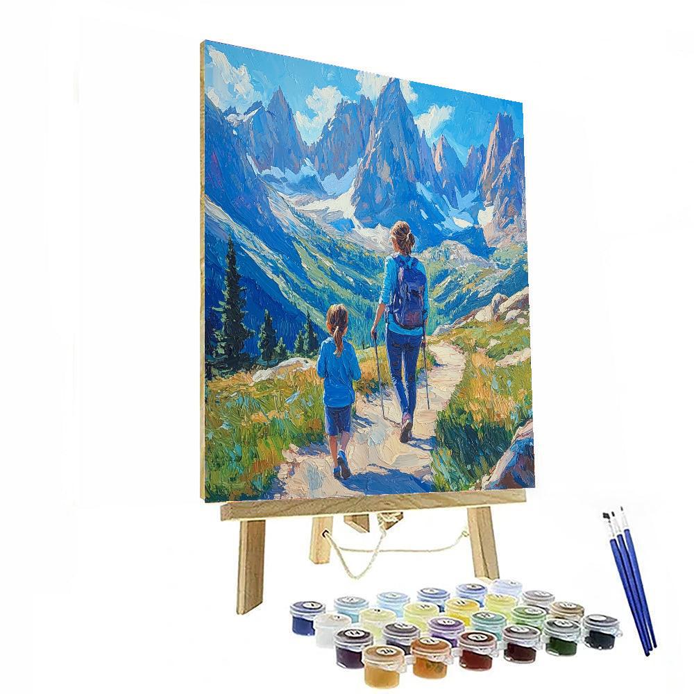 Mountains Of Joy Paint By Numbers