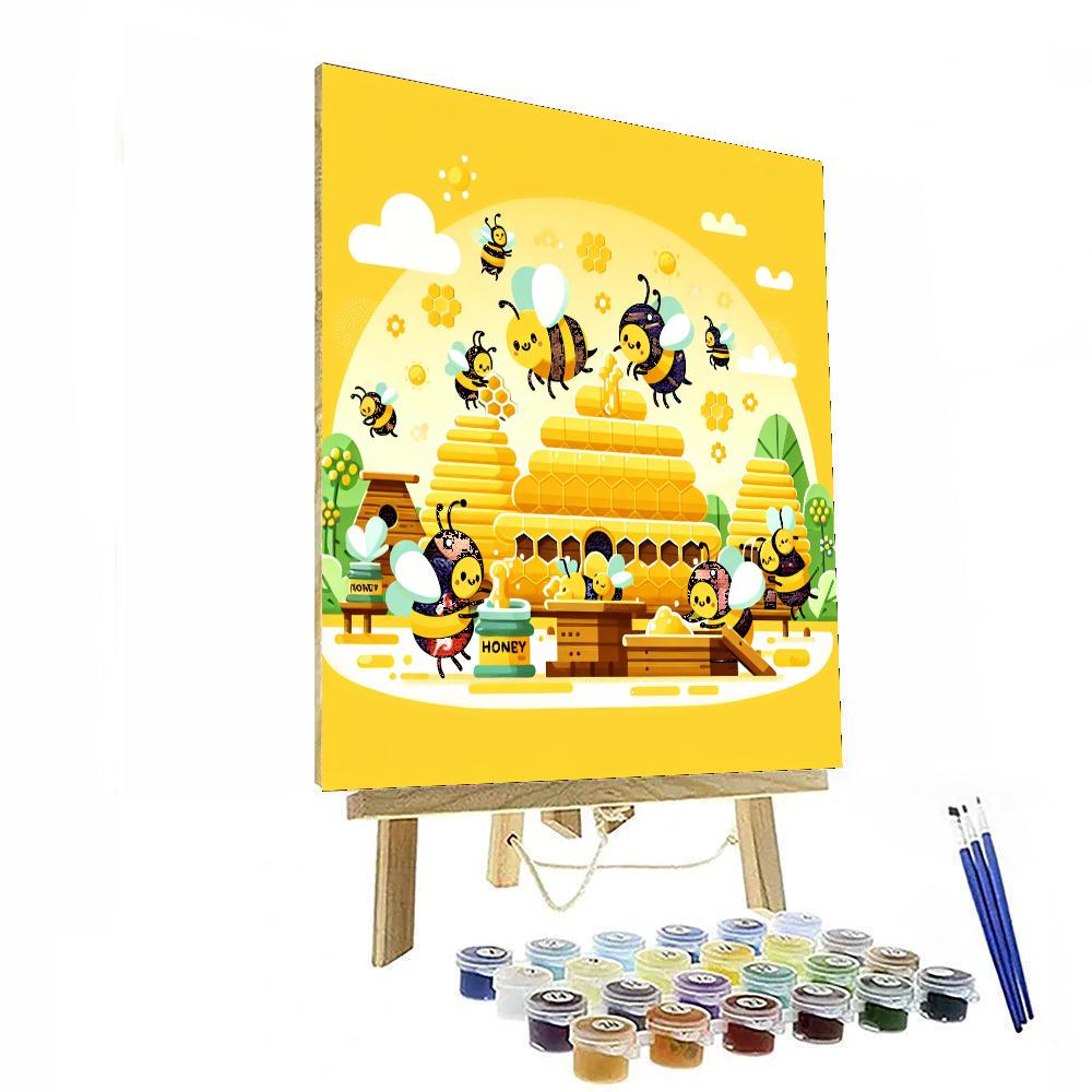 Harmony In The Hive Painting By Numbers Kit