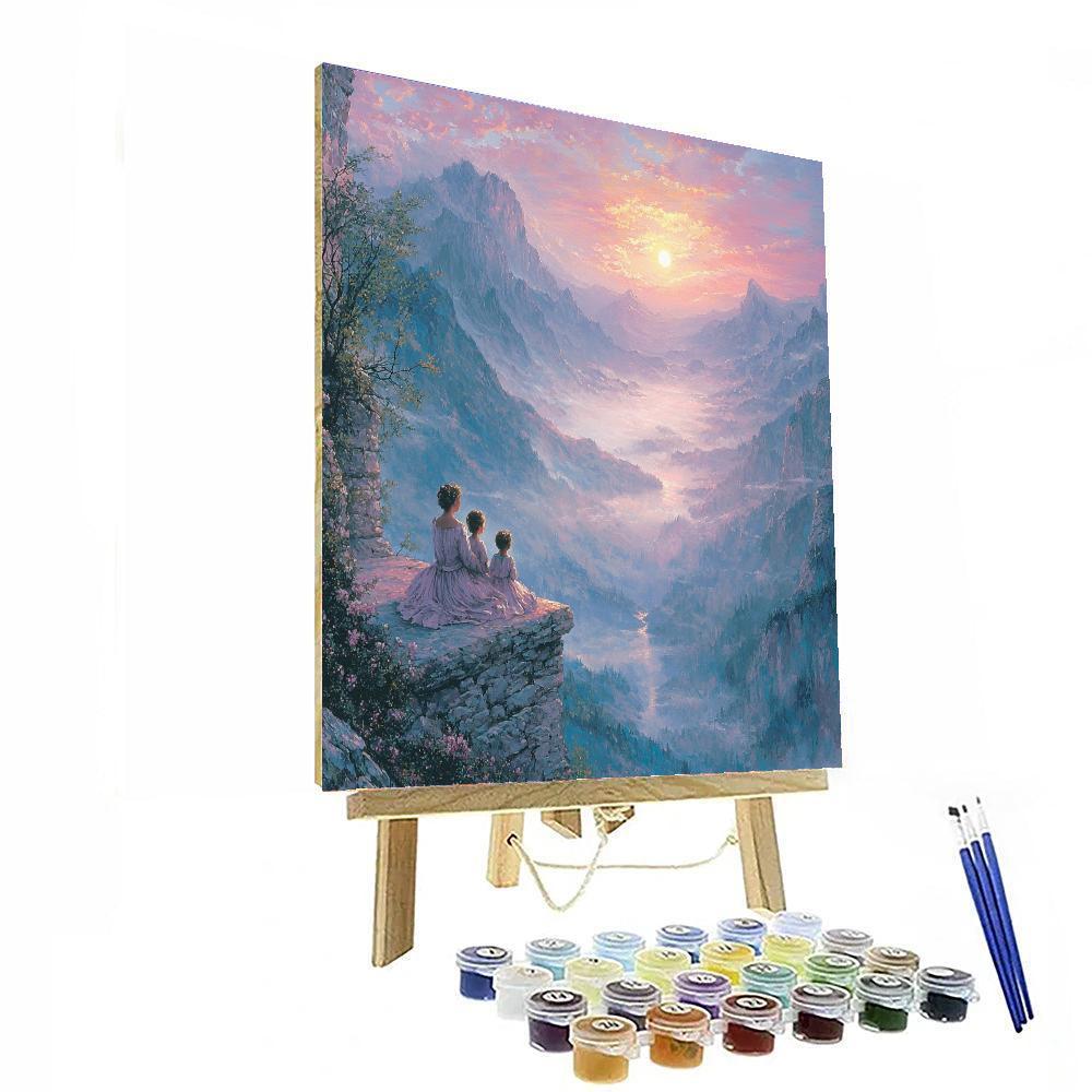 Mystic Mountain Mornings Paint By Number