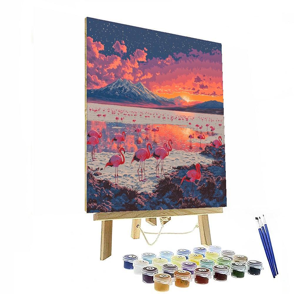 Salar De Atacama - Antofagasta Number Painting