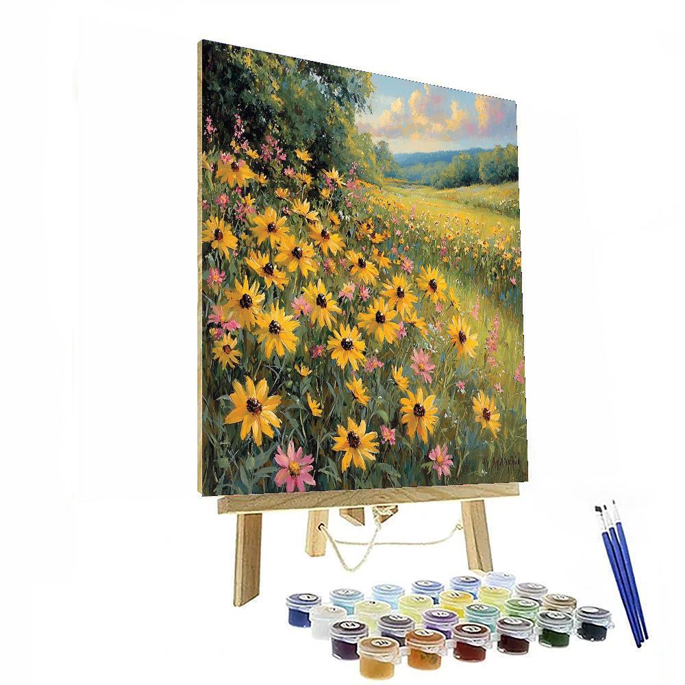 Memories In Bloom DIY Paint By Numbers