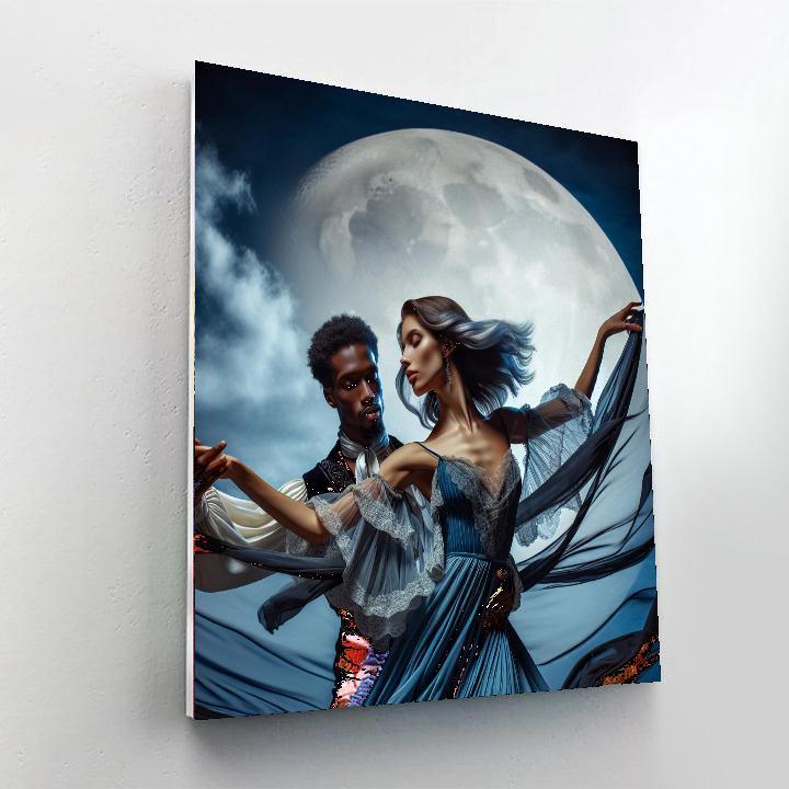 Enchanted Evening Dance Paint By Color