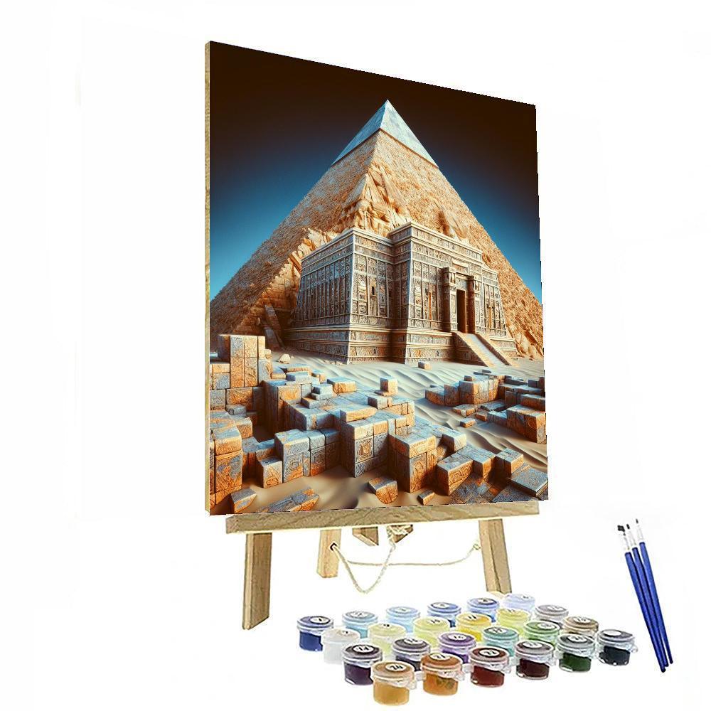 Ancient Pyramid Mystery Paint By Numbers Kits