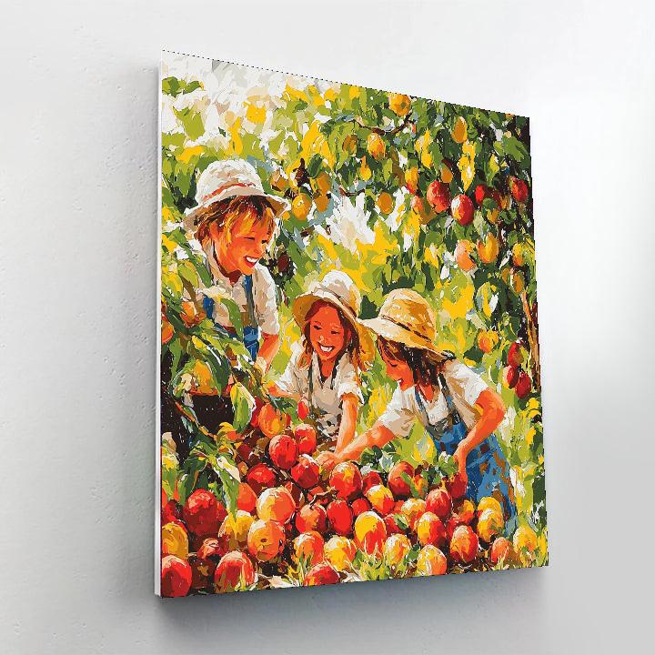 Harvesting Joy Painting By Numbers Kit