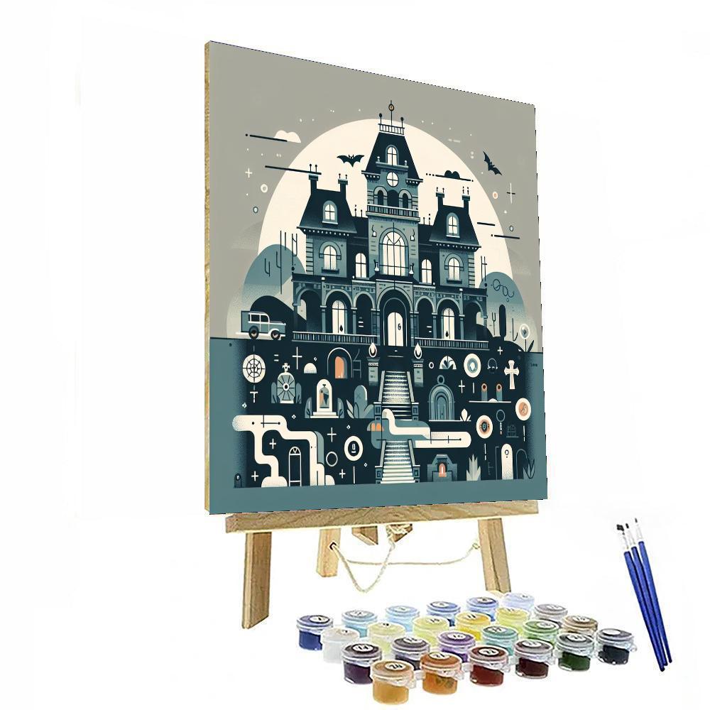 Mystery Mansion Adventure Numbered Painting Kits