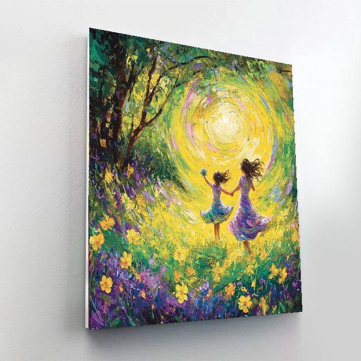 Dance Of The Meadow Painting Number Kit