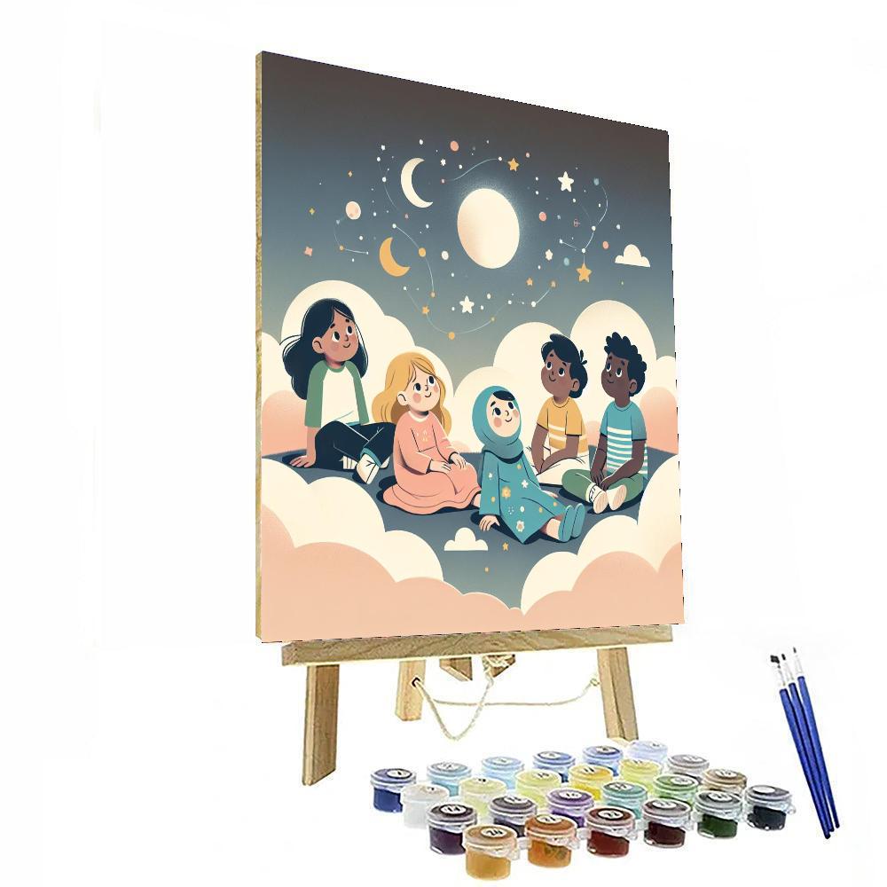 Lunar Lullaby Realm Numbered Painting Kits
