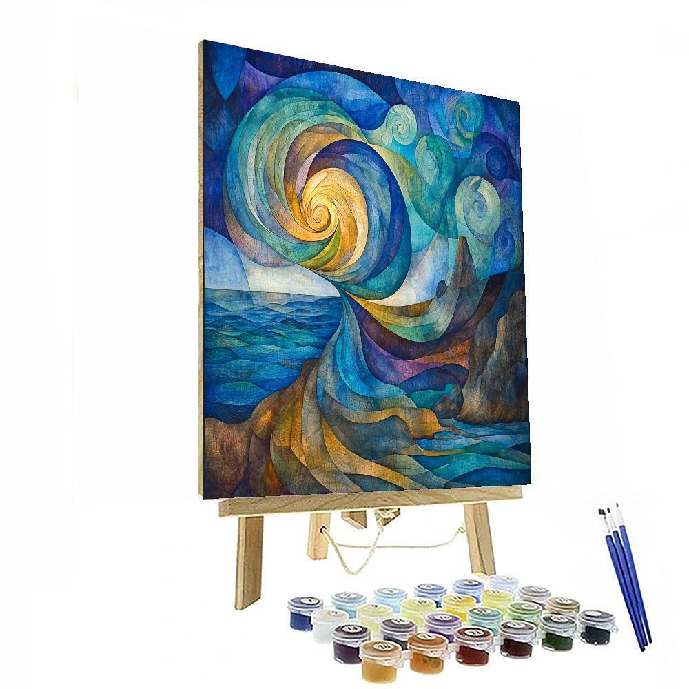 Max Ernst Inspired Dreamscape Symphony  Paint By Numbers