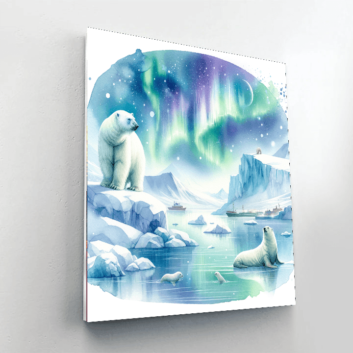 Arctic Expedition Paint By Numbers