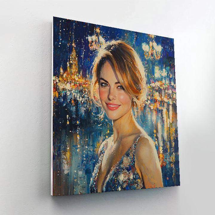 Emma Stone: A La La Land Of Talent Paint By Color