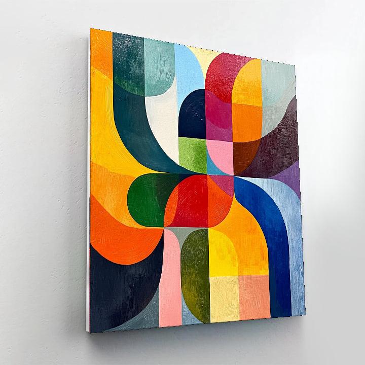 Joan Miró Inspired The Harmony Of Color  Number Painting