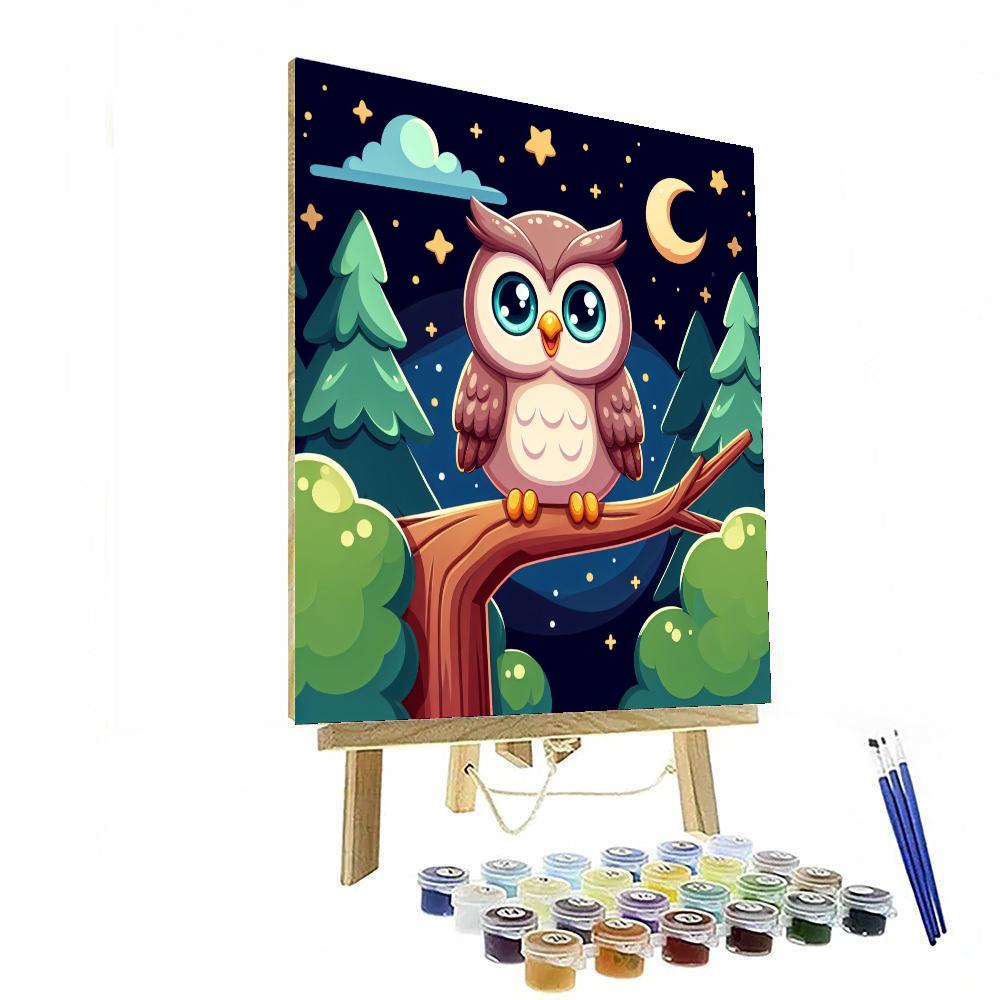 Starlit Night Safari Paint By Numbers Kits