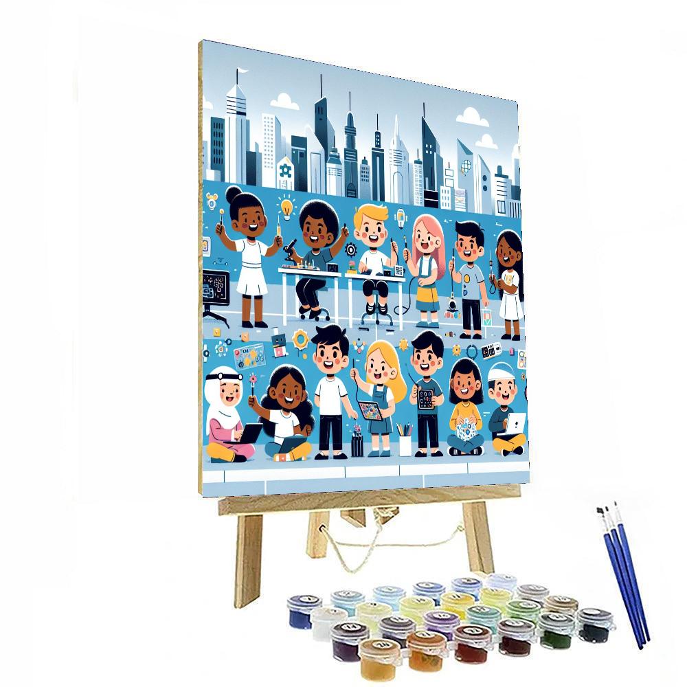 Pioneers Of Tomorrow Paint By Color