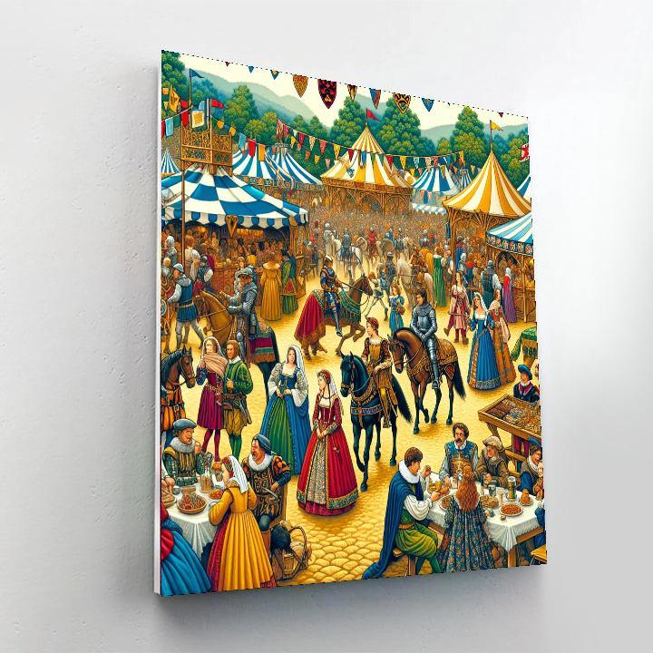 Scarborough Renaissance Festival - Usa Number Painting