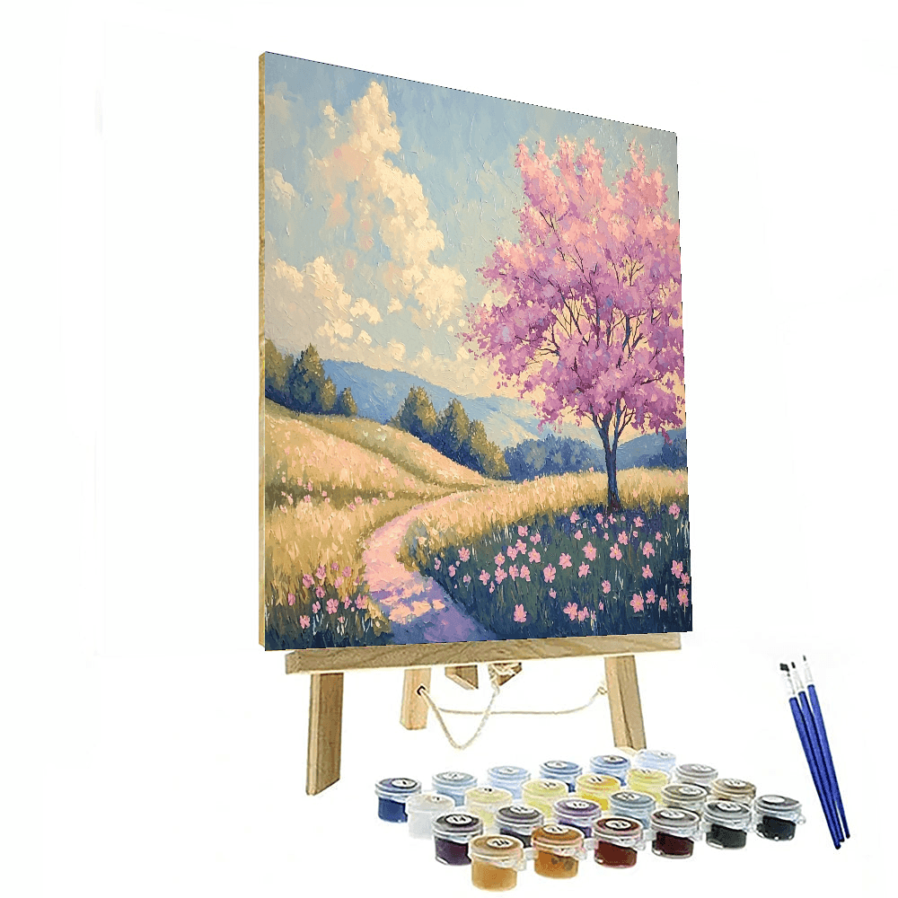Camille Pissarro Inspired Nature's Awakening  Paint By Numbers