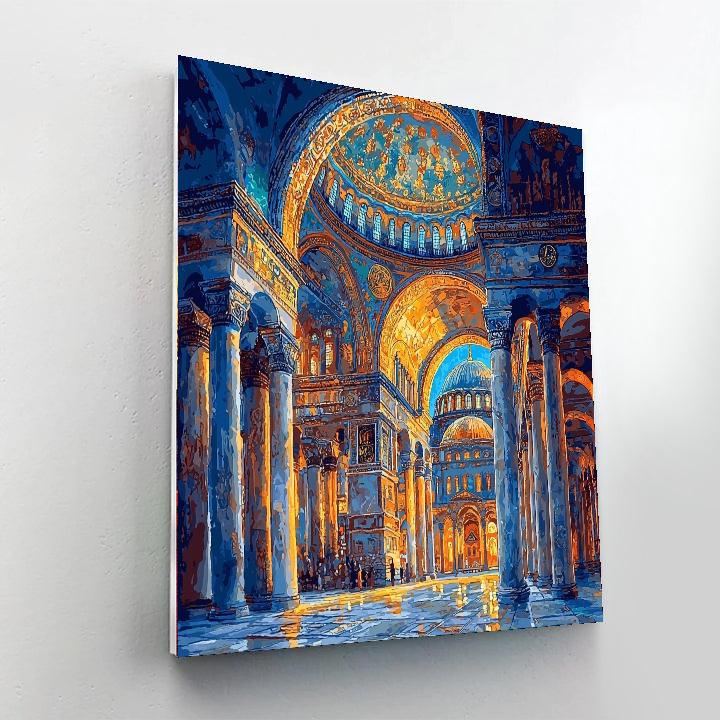 Hagia Sophia Paint By Color