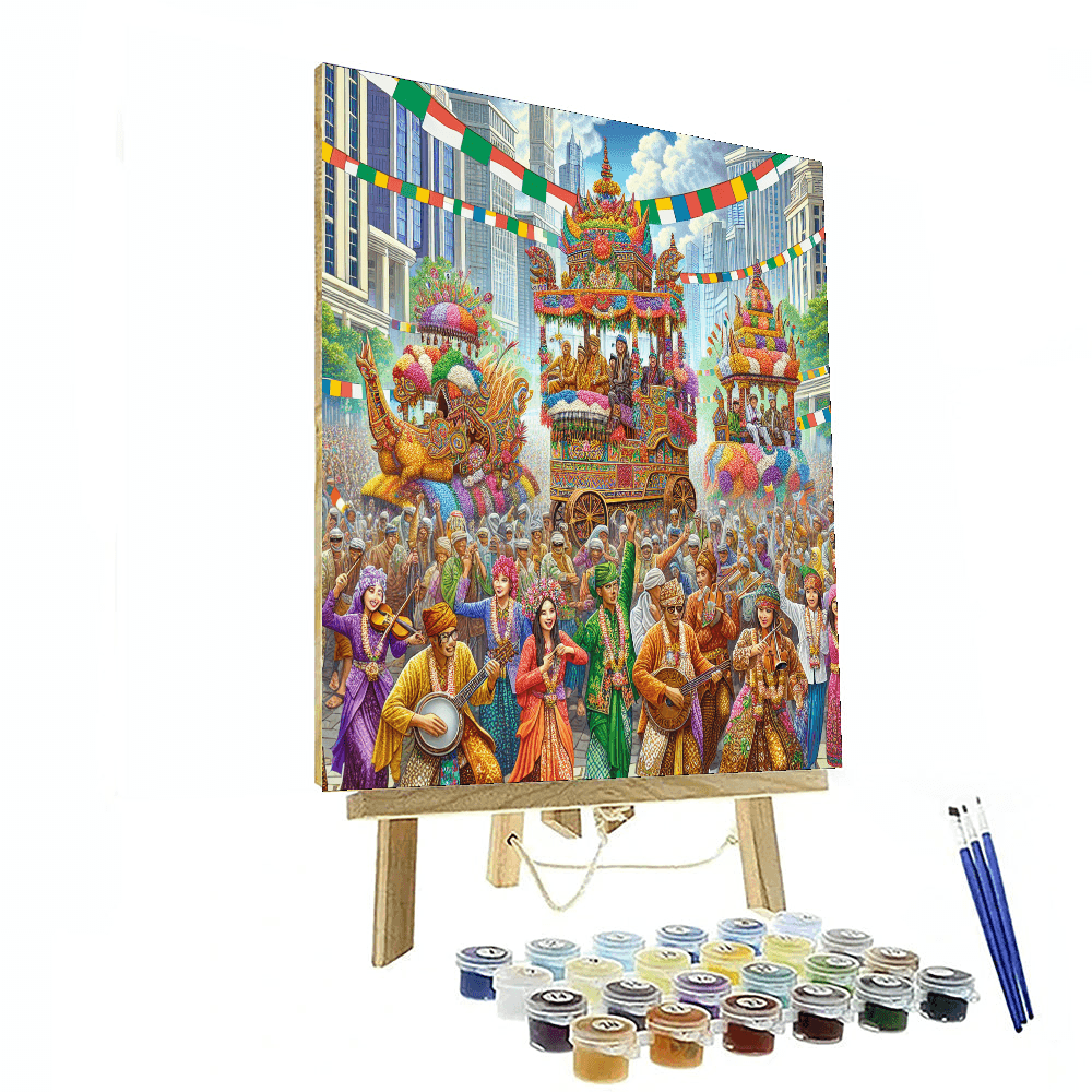Karnaval Rakyat DIY Paint By Numbers