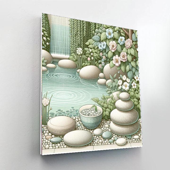 Tranquil Zen Oasis Paint By Numbers