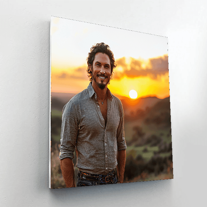 Matthew Mcconaughey: The Texan Soul Of Cinema Paint By Color